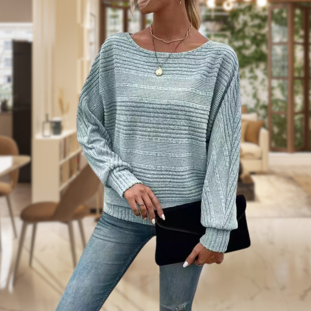 Elena™ - Luxe Knit Relaxed Fit Pullover