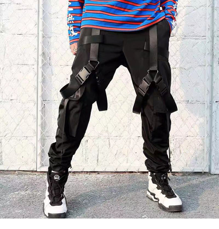 Black streetwear pants