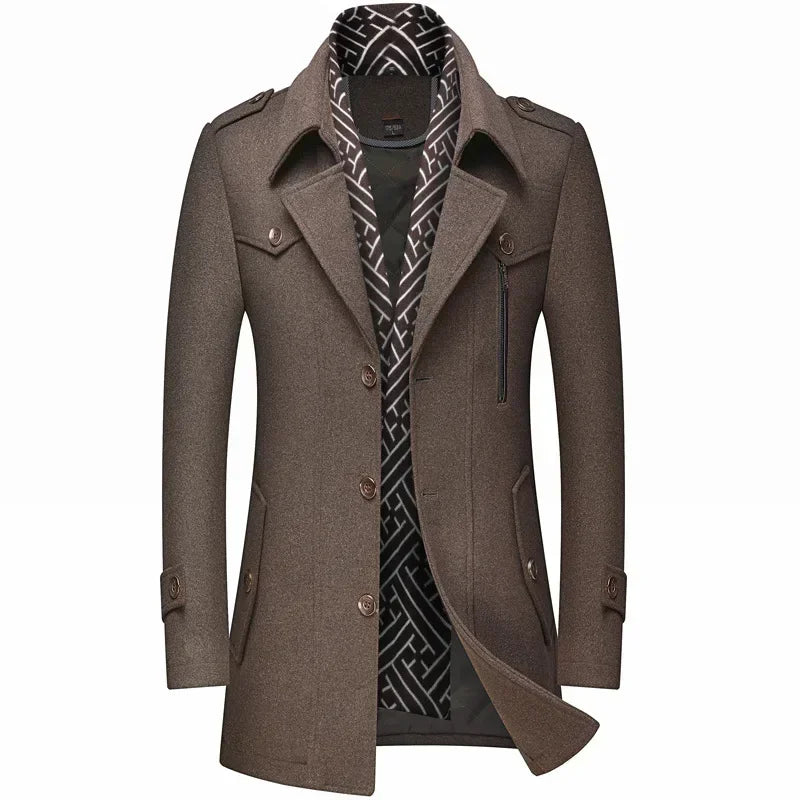 Carter™ | Men's Tailored Overcoat