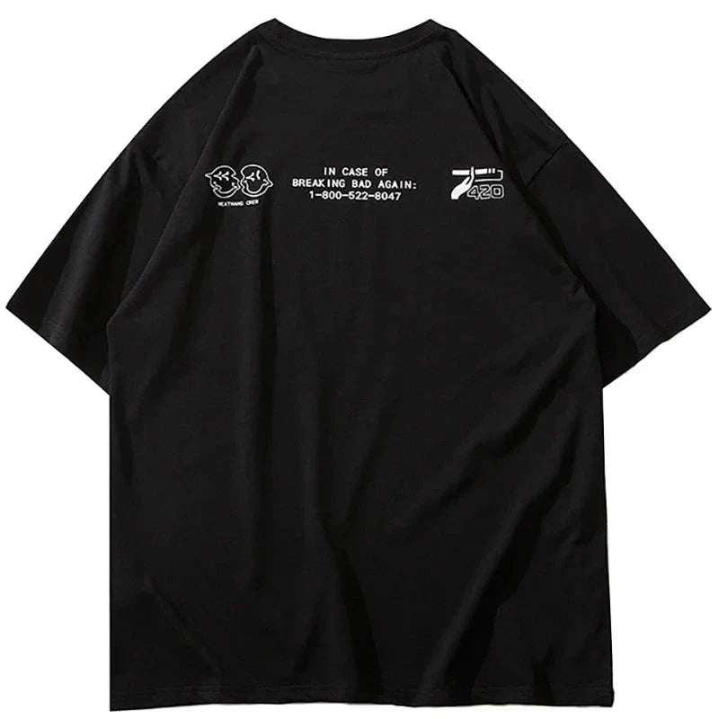 Black T-shirt Back