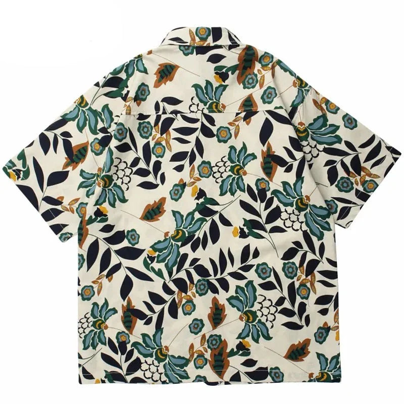 Streetwear hawaiian shirt