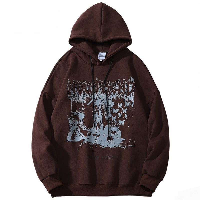 Graphic streetwear hoodies