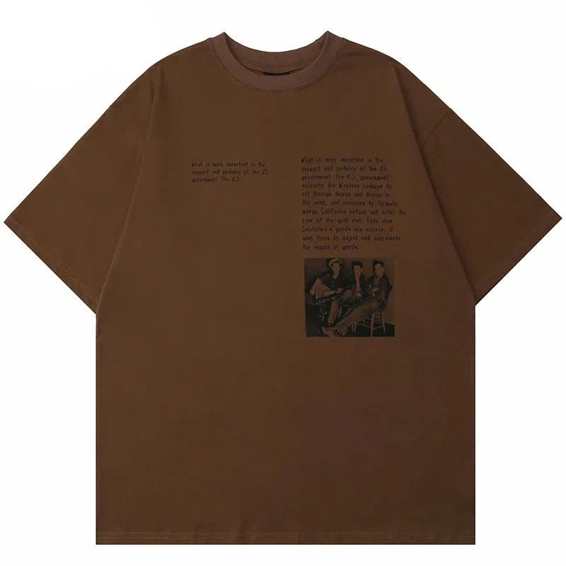 Brown vintage t shirt