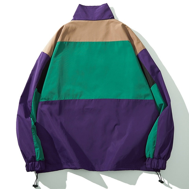 Purple streetwear jacket