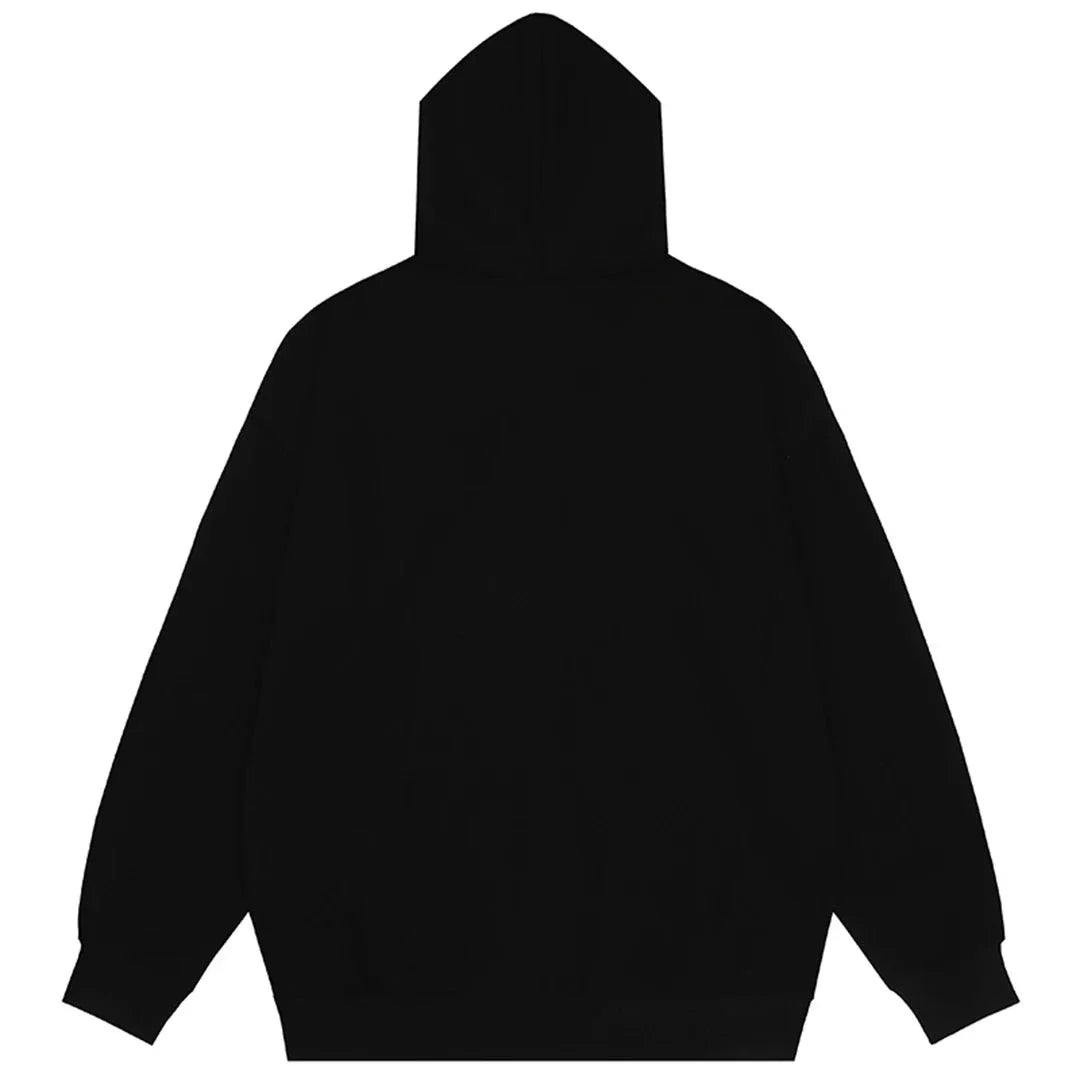 Cat Zipper Hoodie Graphic