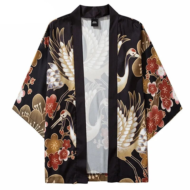 Male kimono streetwear