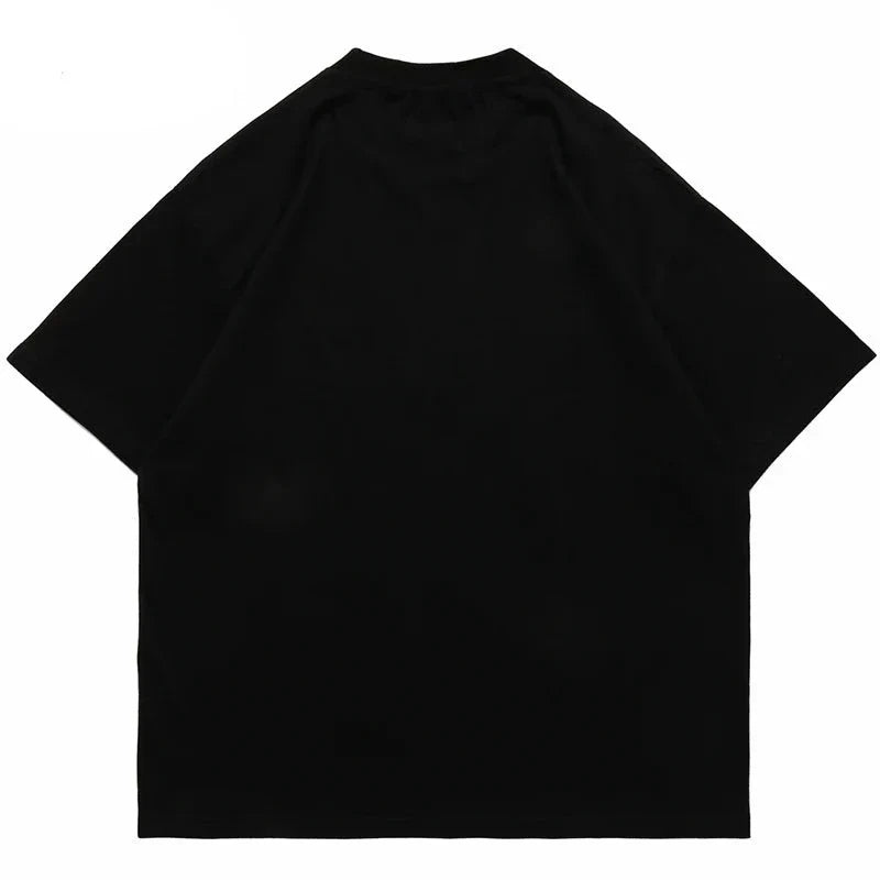 Black Cotton T-shirt