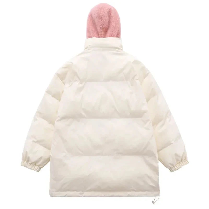 Streetwear puffer jacket women's