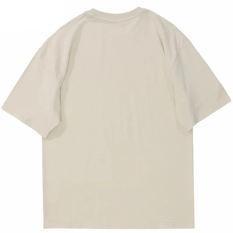 Beige T-Shirt Men's