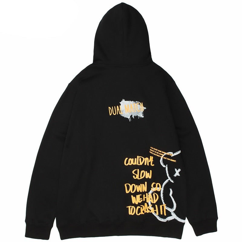 Streetwear graphic hoodie