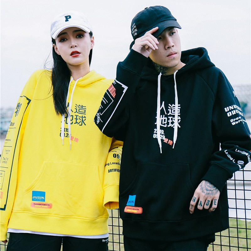 Kanji streetwear hoodie