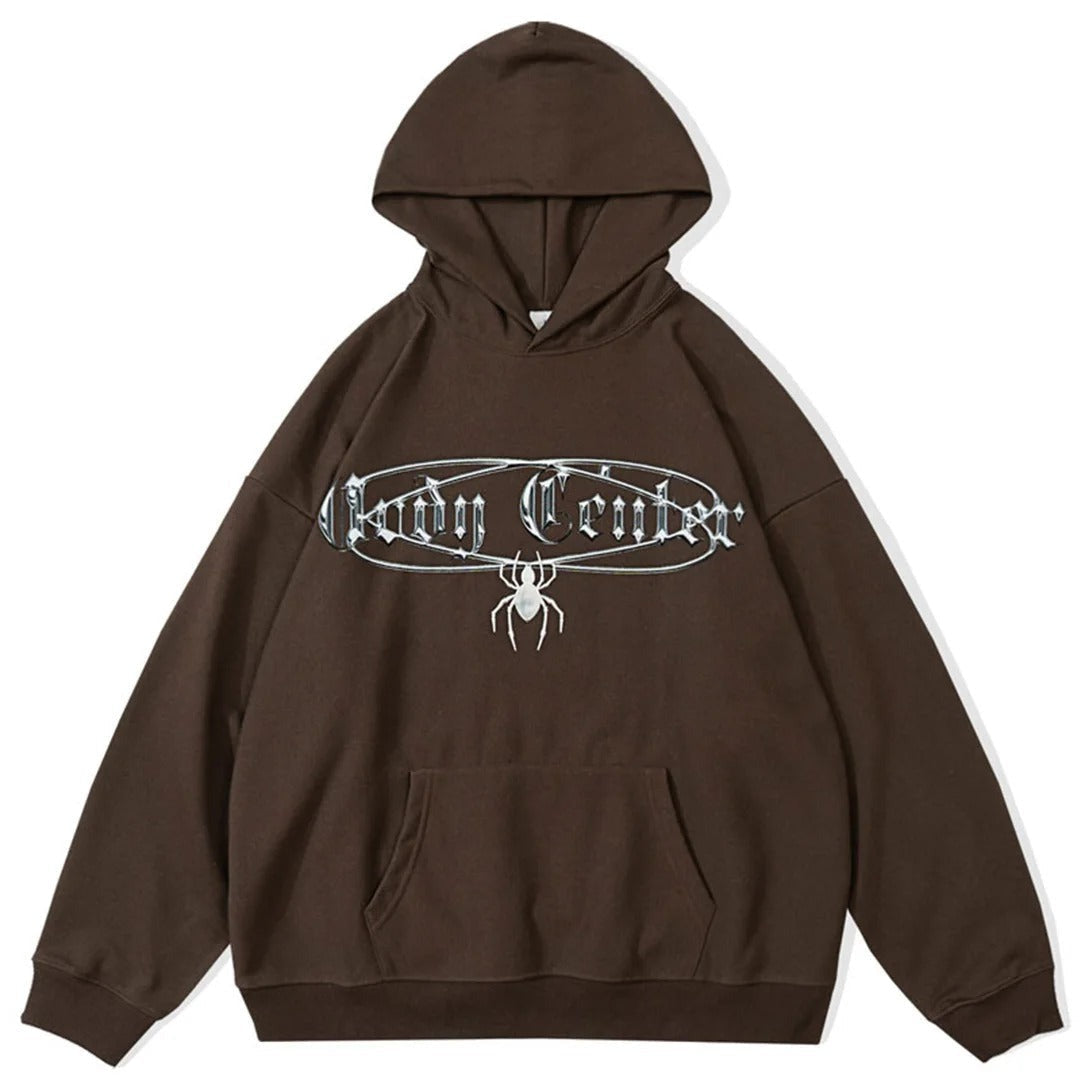 Brown Spider Hoodie