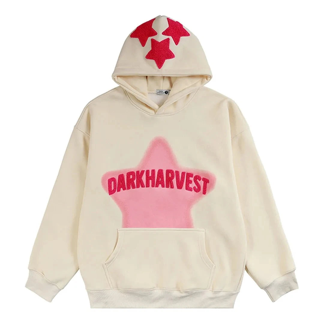 Embroidered Star Hoodie