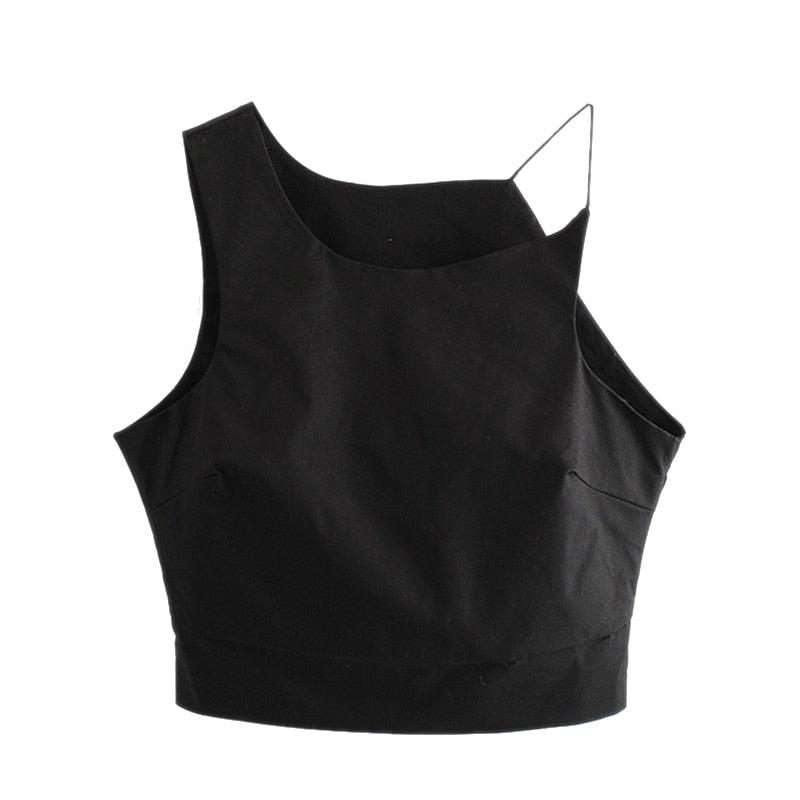 ASYMETRIC CROP TOP