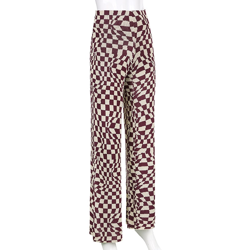 90s KNITTED TROUSERS